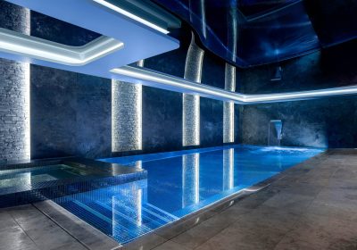 نمونه کار پیاده سازی و اجرای استخر در استخر ایده آل