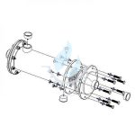 مبدل حرارتی فلنچی در سایز و ابعاد 90 فوت در فروشگاه آنلاین استخر ایده آل (2)