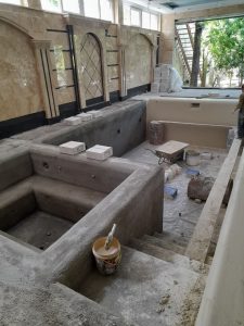 قبل از طراحی استخر توسط استخر ایده آل