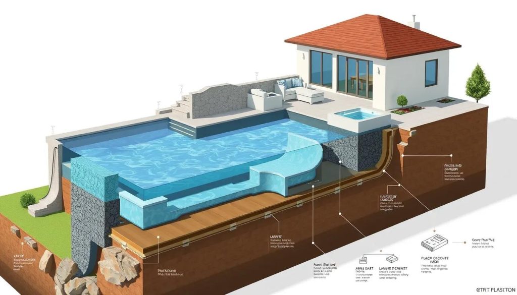 مراحل اجرای پروژه ساخت استخر