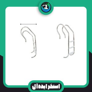 نردبان استخری 3 پله پلاستیکی